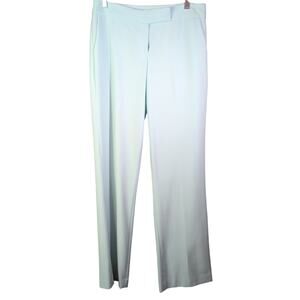 Ice Blue Sz 10 Lucy Pereda Straight Leg Dress Pants Work Career Professional
